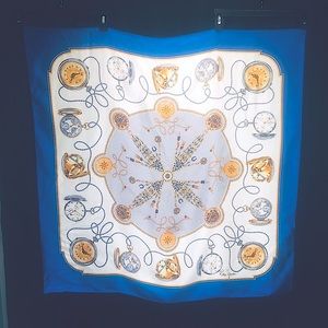 Rolex Large Silk Scarf